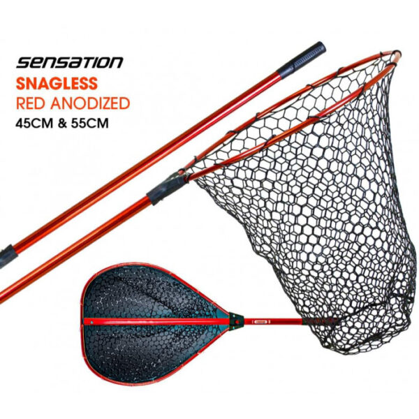 Sensation Snagless Rubber Net 55cm